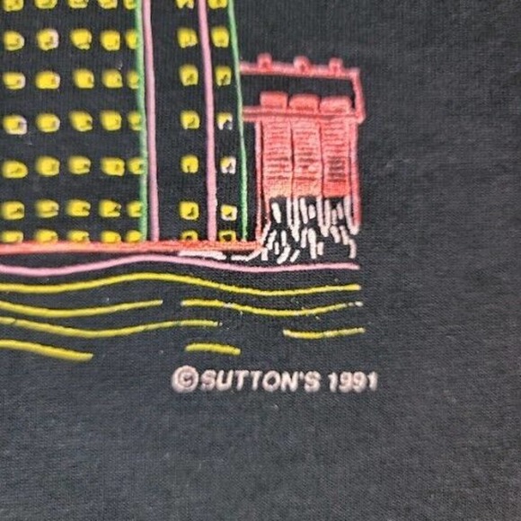 Vintage 90s Laughlin Nevada Shirt XL Harrah’s Edgewater Nugget Flamingo Belle - Picture 5 of 8